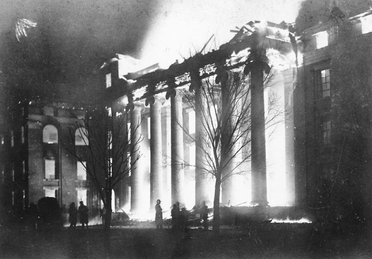 Academic Hall fire, 1892